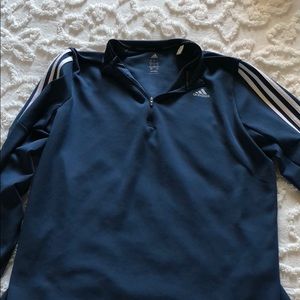 Adidas zip up pullover
